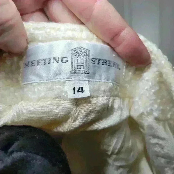 Vintage meeting street jacket Size 14p with shoulder pads. - Picture 9 of 9